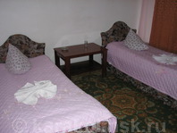 Гостиница "Иссык-Куль": Двухместный номер односпальные кровати