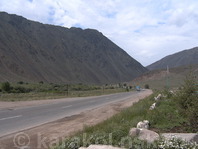 Боомское ущелье - дорога в Каракол из Бишкека
