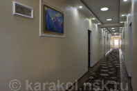 Гостиница "Азия +": Коридор, второй этаж с двух и трехместными номерами