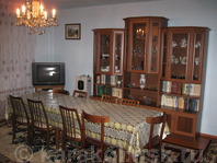 Гостевой дом "Руслан": Кухня столовая, ТВ, шкаф