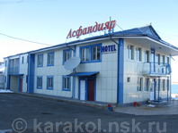 Гостиница "Асфандияр": Вид гостиницы на берегу Иссык-Куля